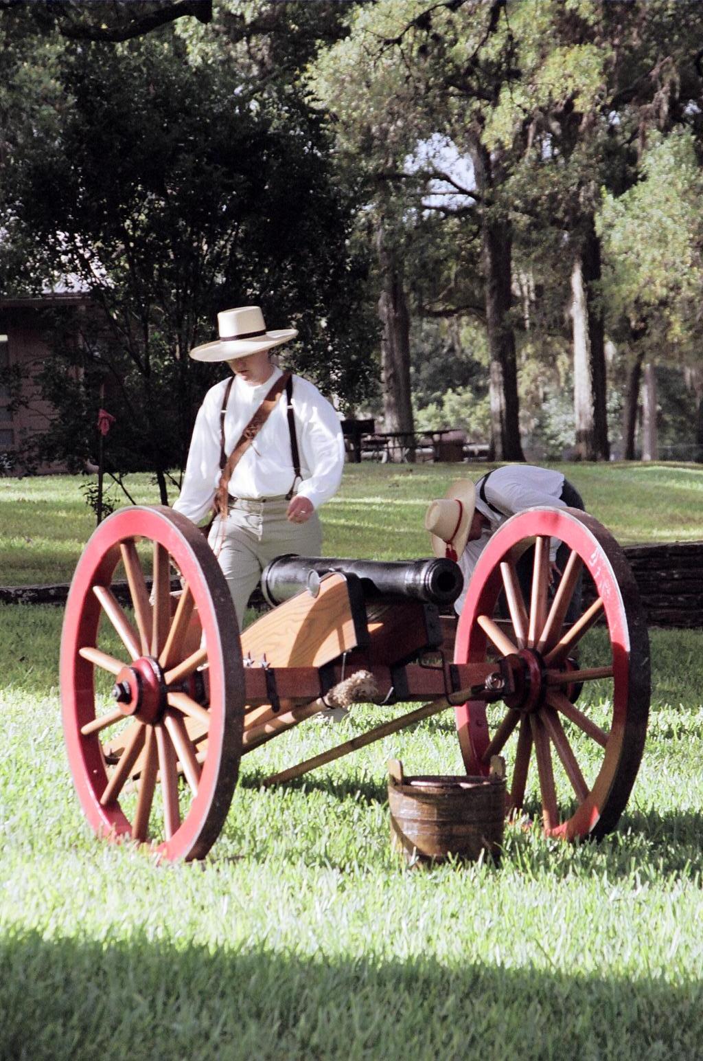 Cannon at Texas Heroes Day